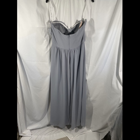 NEW Social Bridesmaids [ 14 ] Strapless Georgette‎ '8159' A-Line Gown - Picture 10 of 12